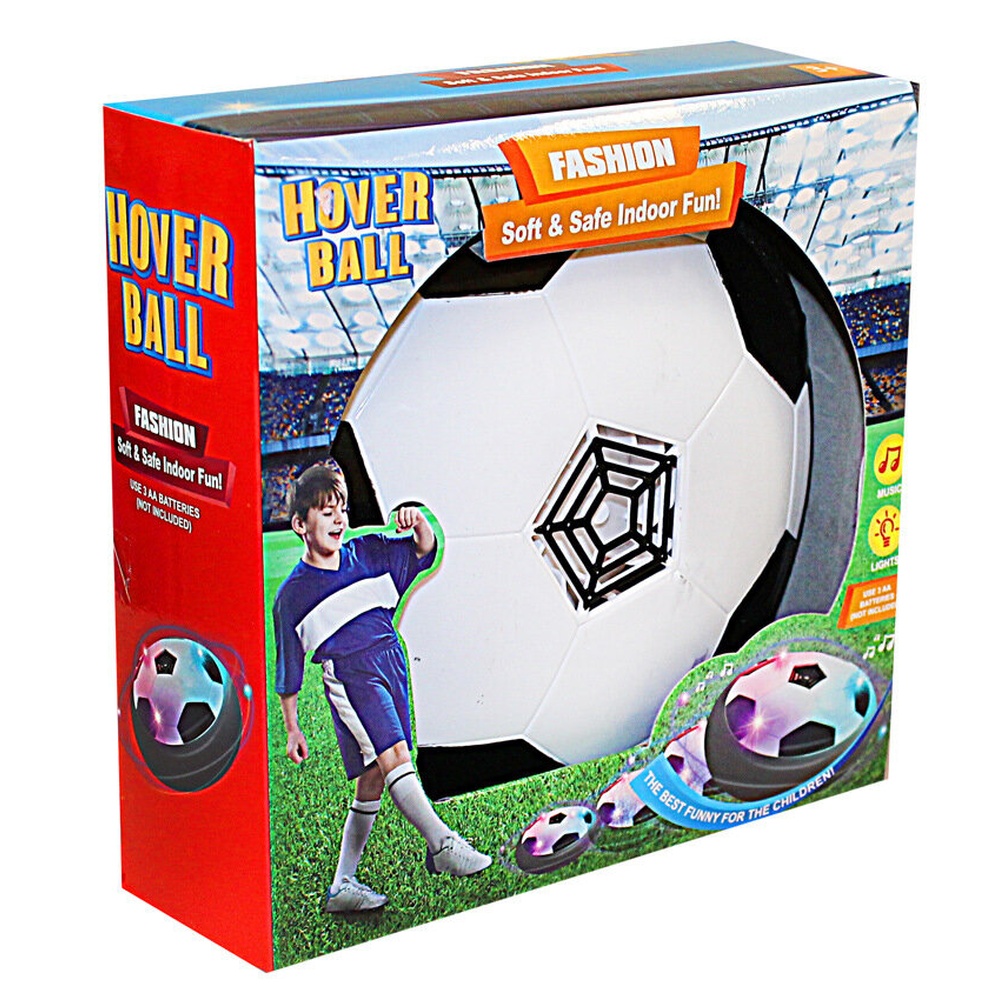 Шайба-мяч «Воздушный футбол» светзвук, в коробке с окошком