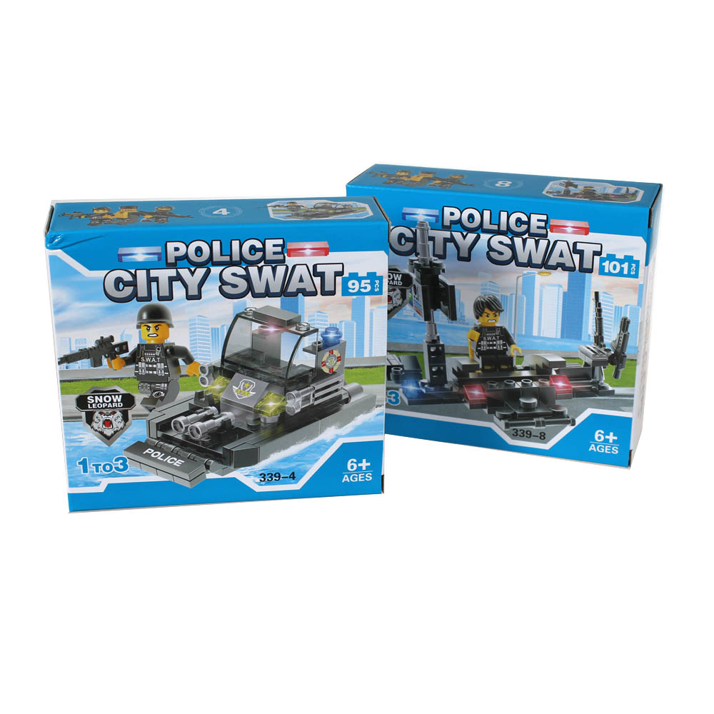 Конструктор Police Swat 8 в 1. Продается комплектом 8 шт, цена за 1 шт