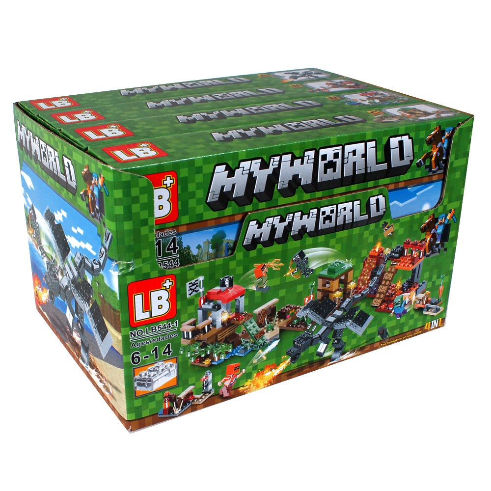 Конструктор Myworld 4 в 1. Продается комплектом 4 шт, цена за 1 шт