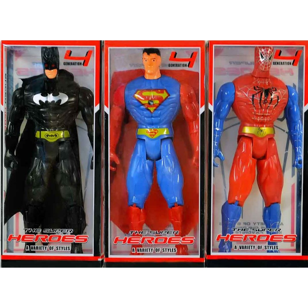 Супергерои 27 см, световые эффекты, цена указана за 1 шт, продаются комплектом 12 шт