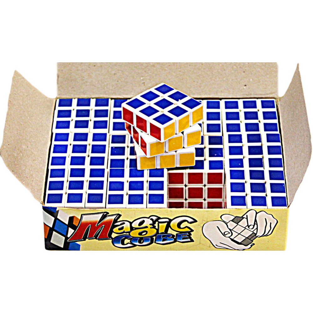 Мини кубик-рубика 3 см, цена указана за 1 шт, продаются коробкой 12 шт
