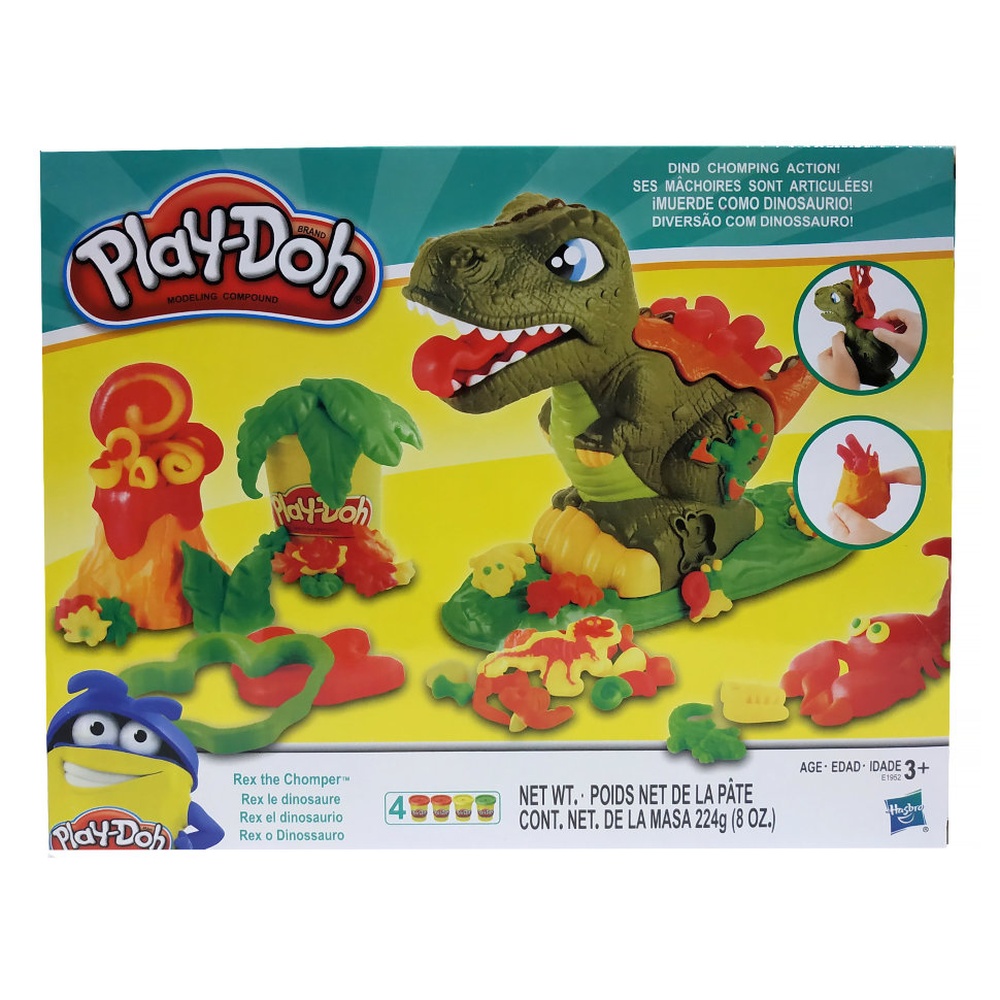 Набор "Динозавр" для творчества с пластилином