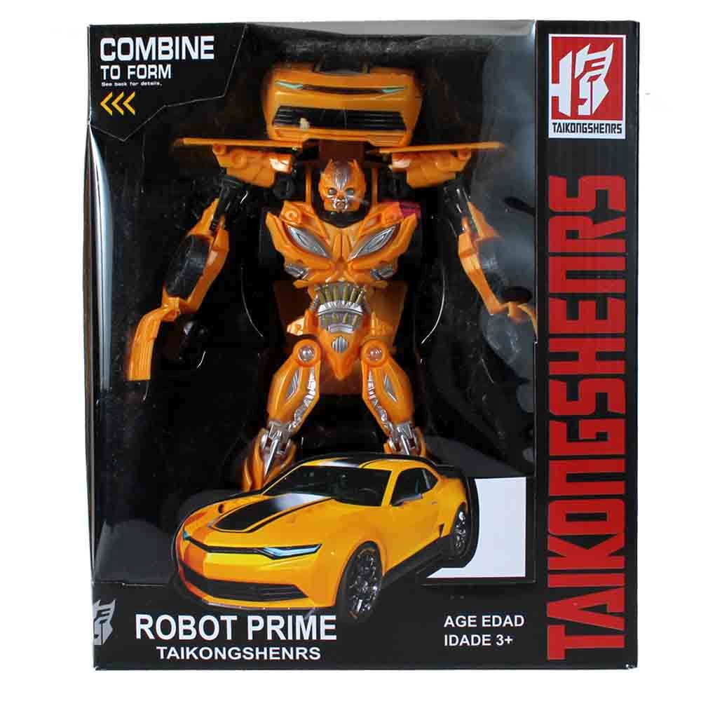 Трансформер серии Robot- Prime - машина жёлтая